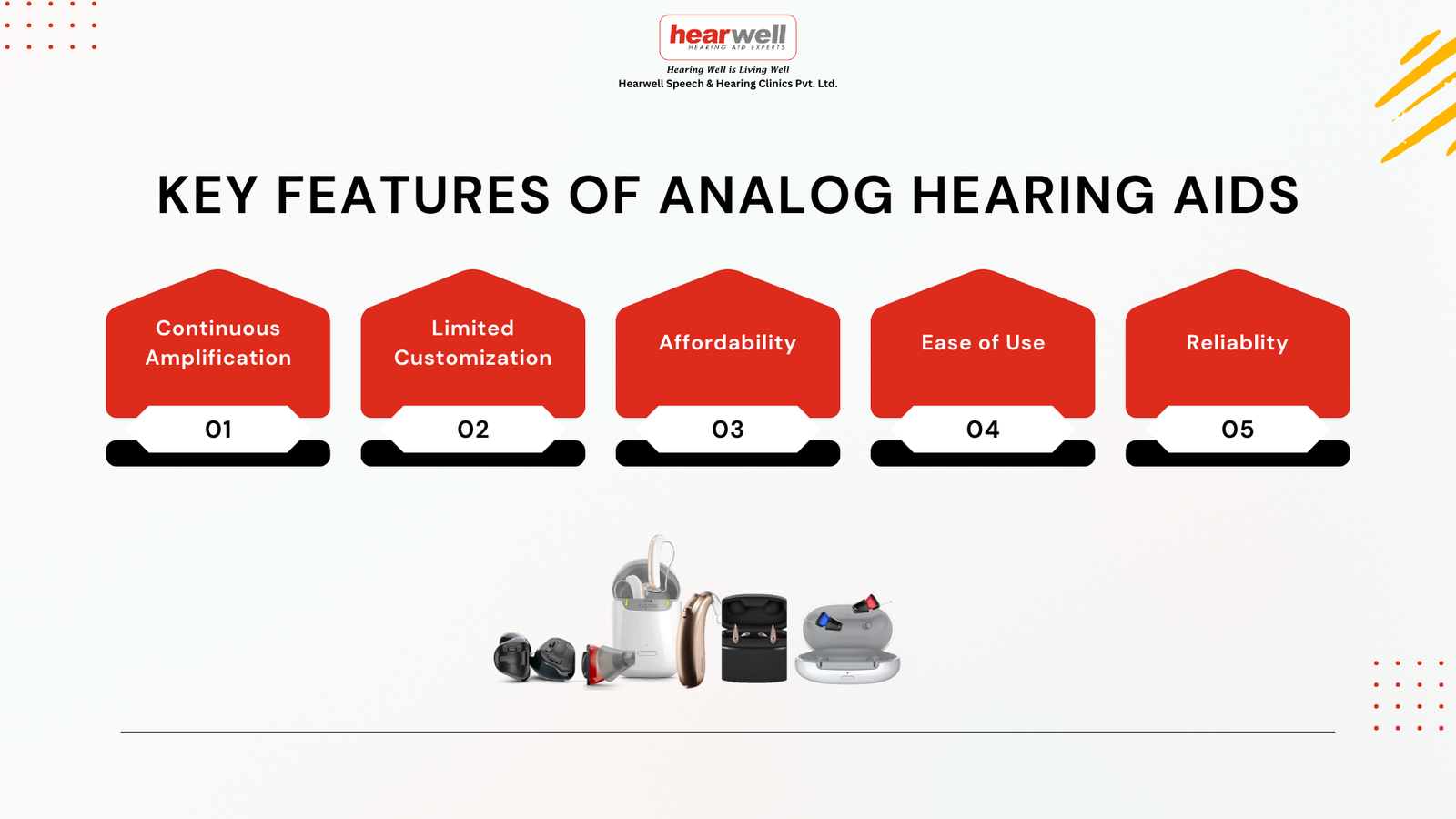 Key Features of Analog Hearing Aids